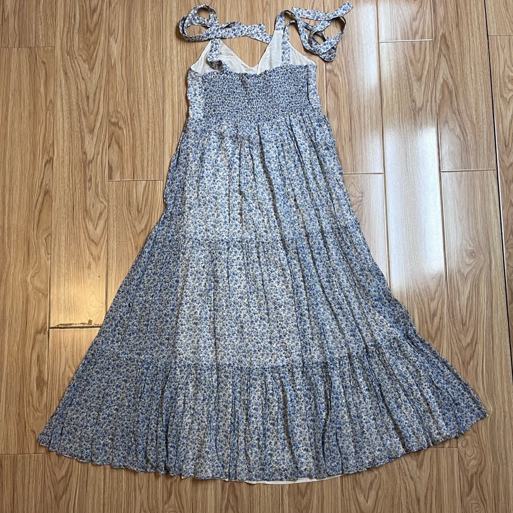Like New* Sezane Phily Dress | Blue Flowers, 8 - Picture 2 of 14
